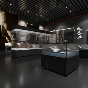 现代石窟文化博物馆3D模型下载